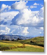 The Sacred Valley Of The Incas In Peru Metal Print