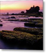 The Temple By The Sea - Tanah Lot Sunset, Bali Metal Print