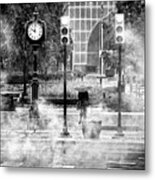 The Steamy Streets Of Tulsa Metal Print