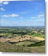 The View From Caer Caradoc Metal Print
