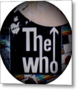 The Who - 1960s Poster - Detail Metal Print