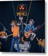 The Who Live 1973 - Detail Metal Print