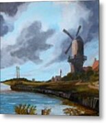 The Windmill Metal Print