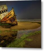 The Wreck Of The Point Reyes Metal Print