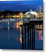 Thea Foss And T-dome Blue Hour Metal Print