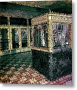 Theater Ticket Booth Metal Print