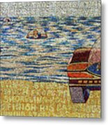 They Came Ashore Metal Print