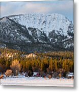 Thompson Peak Metal Print