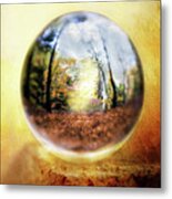 Through The Looking Glass Metal Print