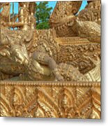 Thung Si Muang Park Giant Candle Swimmer Dthu1071 Metal Print