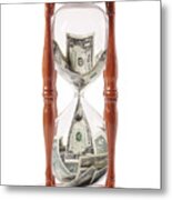 Time Is Money Metal Print