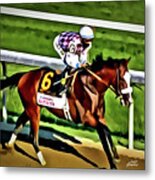 Tiz The Law Wins The Travers Metal Print