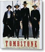 Tombstone - The Movie Metal Print