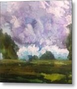 Tornado Clouds Metal Print