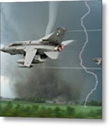Tornados In The Storm Metal Print