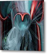 Touch The Heart Metal Print