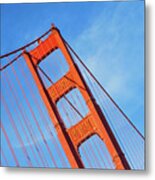 Towering Golden Gate Metal Print