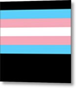 Transgender Pride Flag Metal Print