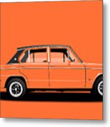 Triumph Dolomite Sprint. Orange Edition. Customisable To Your Colour Choice. Metal Print