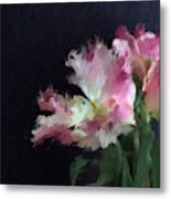 Triumphant Flower 2- Art By Linda Woods Metal Print