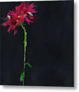 Triumphant Flower 3- Art By Linda Woods Metal Print