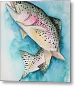 Trout Metal Print