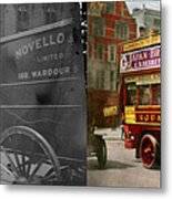 Truck - Bus - The London Motor Bus 1915 - Side By Side Metal Print