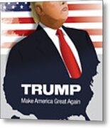 Trump 2016 Poster Metal Print