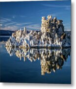 Tufa - Reflections Series #6 - Mono Lake, Ca, Usa - 2011 4/10 Metal Print