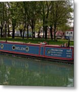 Tug Boat Helen In Tipton Basin Metal Print