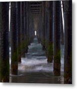 Under The Boardwalk Metal Print