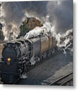 Union Pacific 4014 Big Boy Locomotive At Little Rock Arkansas Metal Print