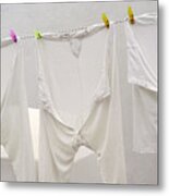 Unmentionables On The Line Metal Print