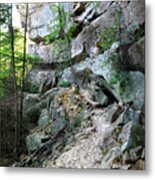 Unnamed Rock Face 7 Metal Print