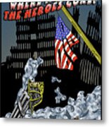 Untitled From The Where Have All The Heroes Gone Series Metal Print
