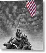 Us Marine Corps War Memorial Metal Print