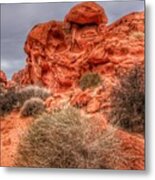 Valley Of Fire Earthscapes 3 Metal Print