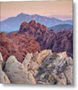 Valley Of Fire Metal Print