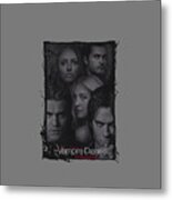 Vampire Diaries So Here We Are Metal Print
