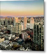 Vancouver British Columbia Canada Cityscape 4461 Metal Print