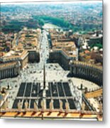 Vatican - St Peter's Square. Metal Print