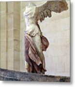 Victory Of Samothrace 02 Hued Metal Print