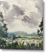 View From A Wolds Road Metal Print