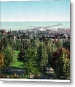 View Of Duluth From Cascade Park, 1899 Metal Print