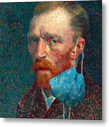 Vincent Unmasked Metal Print