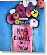 Vintage Chanel Metal Print