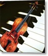 Violin Metal Print