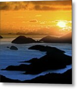 Virgin Islands Sunrise Metal Print
