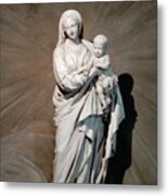 Virgin Mary And Child Metal Print
