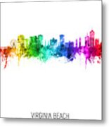 Virginia Beach Virginia Skyline #29 Metal Print